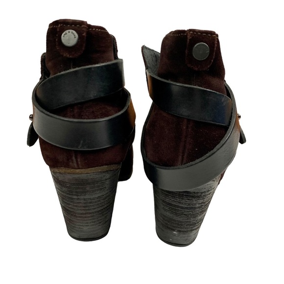 Rag & Bone Harrow Suede Ankle Boots - Picture 5 of 7